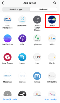 leviton smartthings